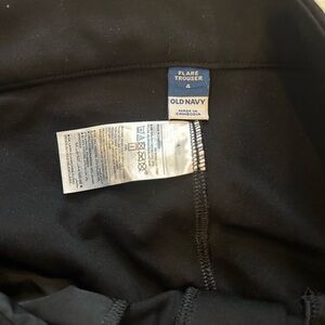 Old Navy Black Flare Pants
